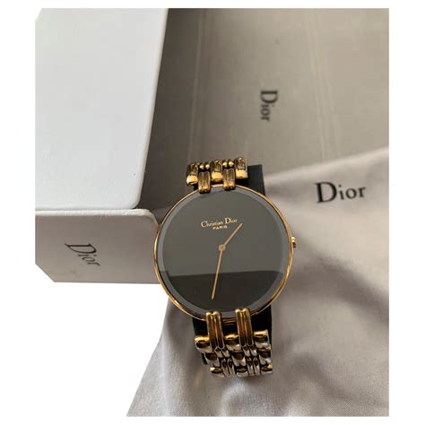 montre dior femme or